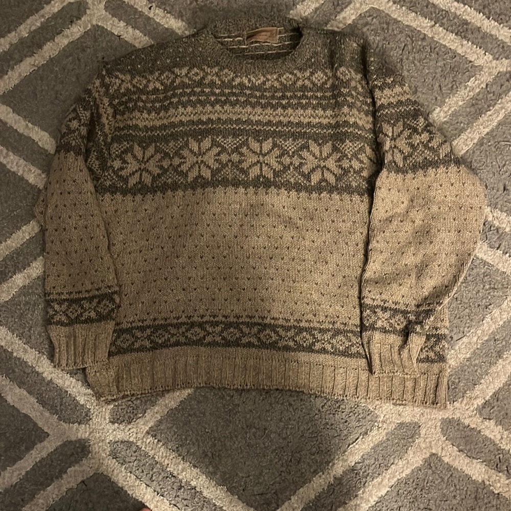 Super cute knit winter sweater